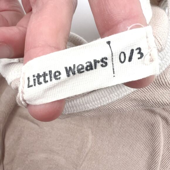 Little Wears Bamboo Ribbed Neutral Tank Bodysuit - Picture 4 of 6